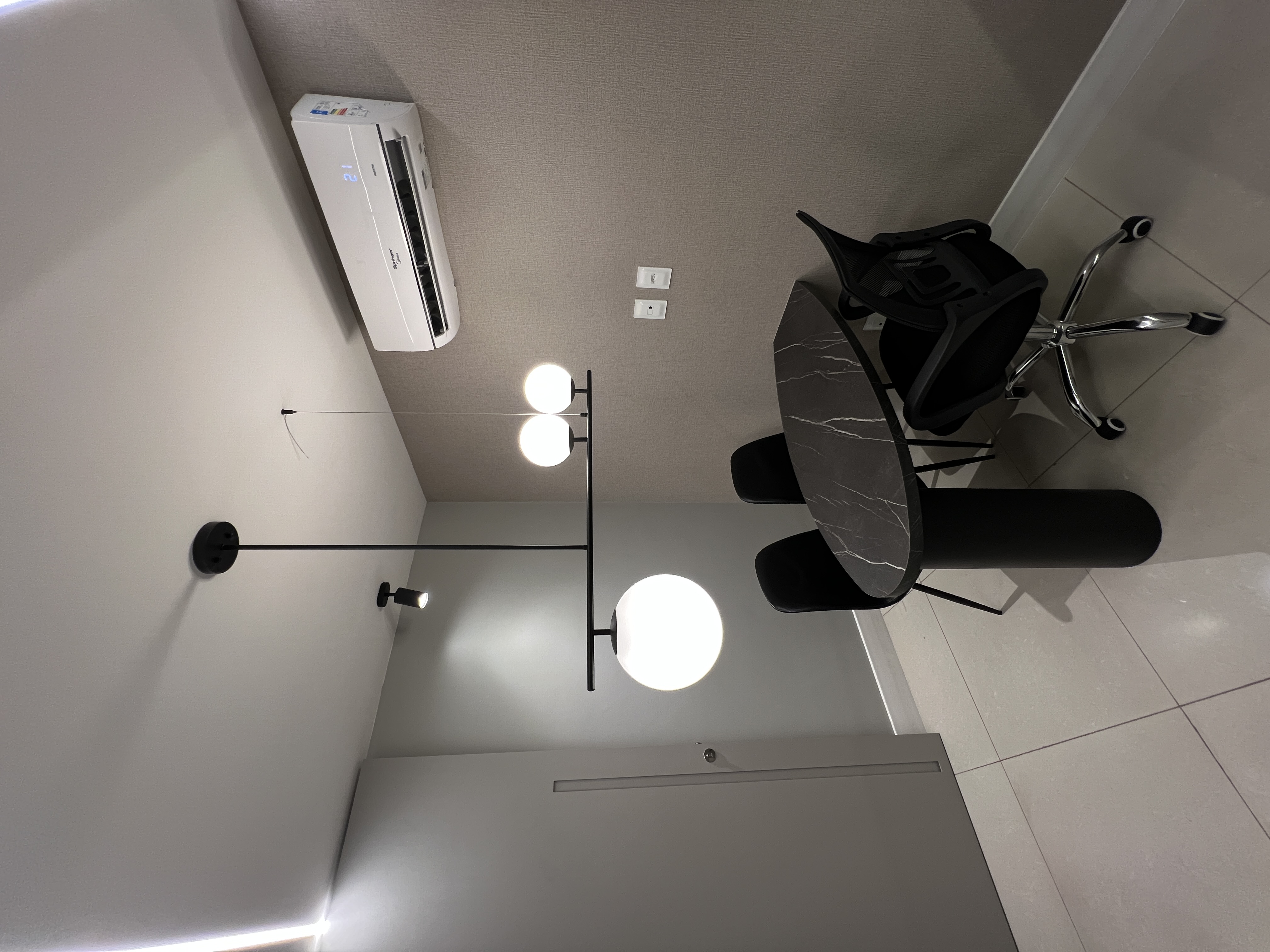 Vista do consultório